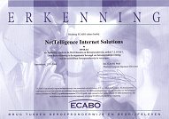 NetTeligence is Ecabo-gecertificeerd